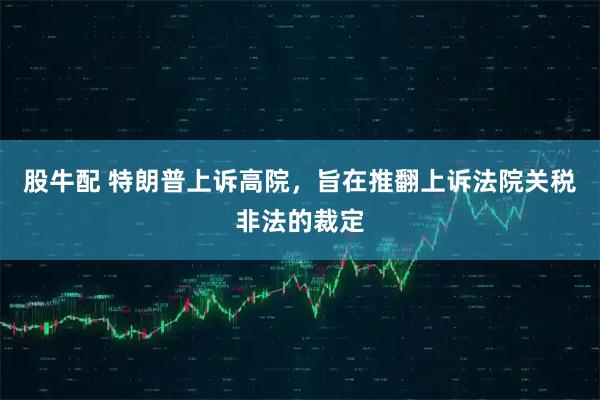 股牛配 特朗普上诉高院，旨在推翻上诉法院关税非法的裁定