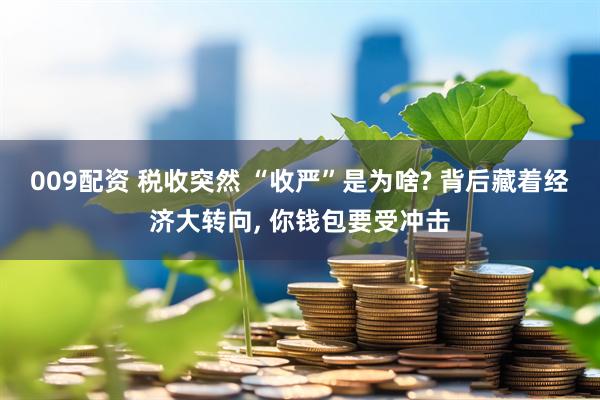 009配资 税收突然 “收严”是为啥? 背后藏着经济大转向, 你钱包要受冲击