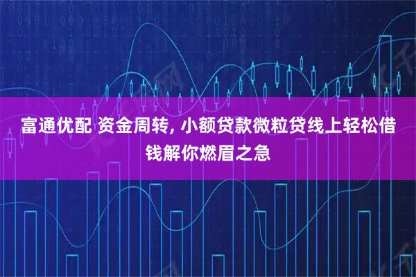富通优配 资金周转, 小额贷款微粒贷线上轻松借钱解你燃眉之急