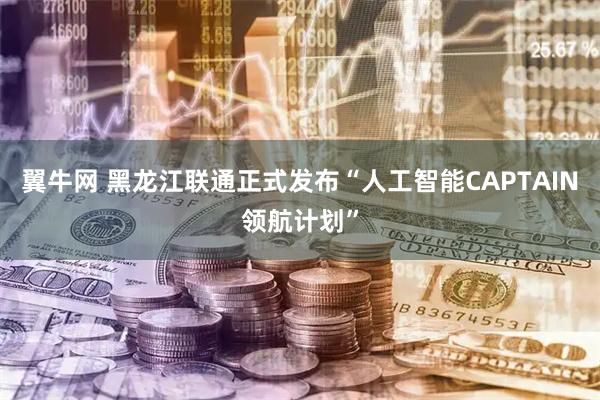 翼牛网 黑龙江联通正式发布“人工智能CAPTAIN领航计划”